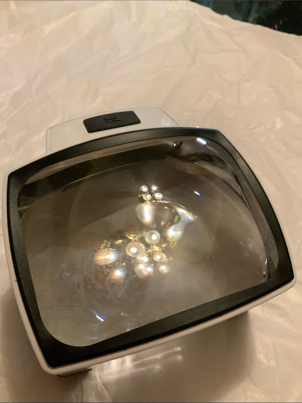 Eschenbach visolux plus reading magnifying glass.Good condition with LED Lights.